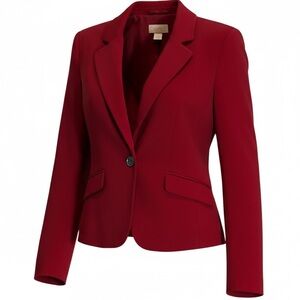 LOFT Deep Red Blazer